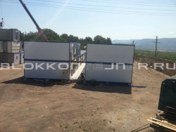Модульное общежитие для рабочих в Донецке