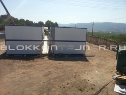 Модульное общежитие для рабочих в Донецке